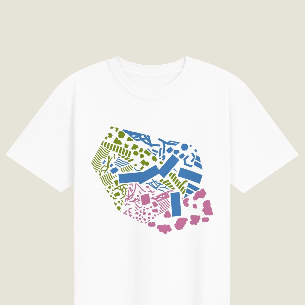 Maximalism on a white Men's heavyweight tee